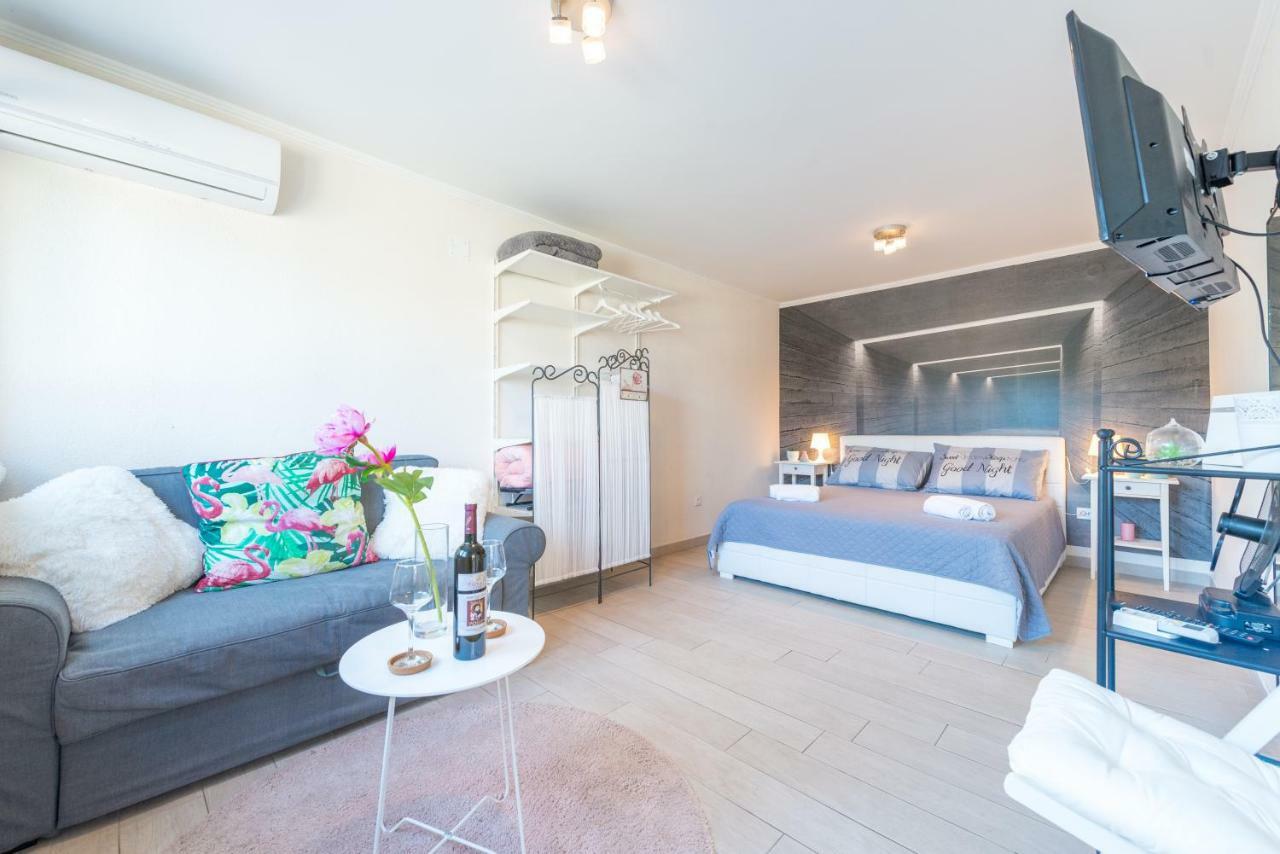 Brand New Studio With Terrace & Parking 杜布罗夫尼克 外观 照片