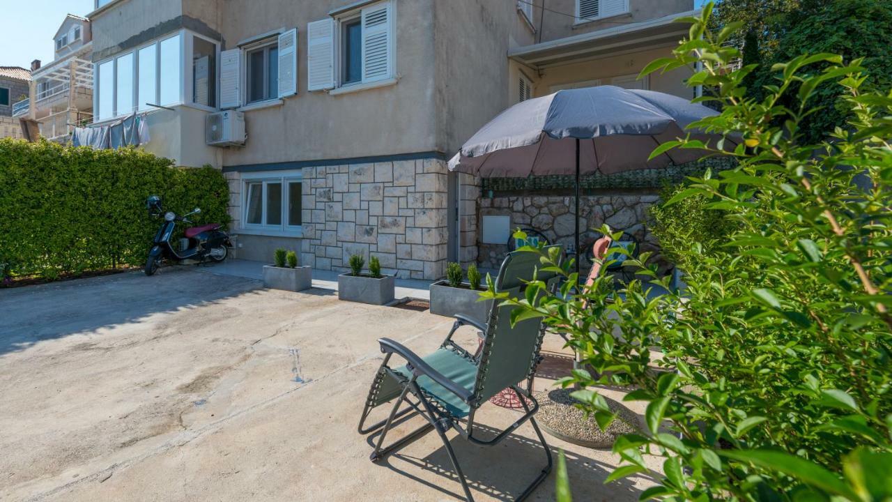 Brand New Studio With Terrace & Parking 杜布罗夫尼克 外观 照片