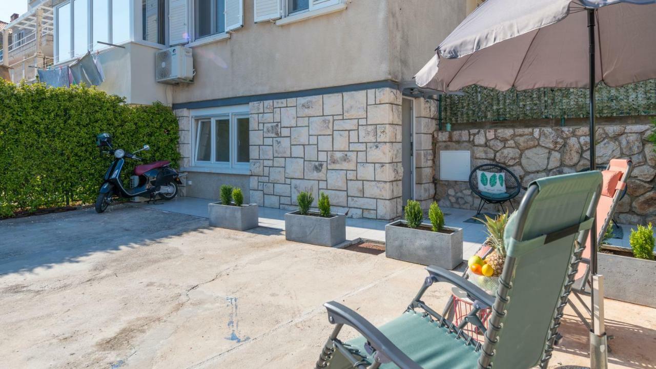 Brand New Studio With Terrace & Parking 杜布罗夫尼克 外观 照片