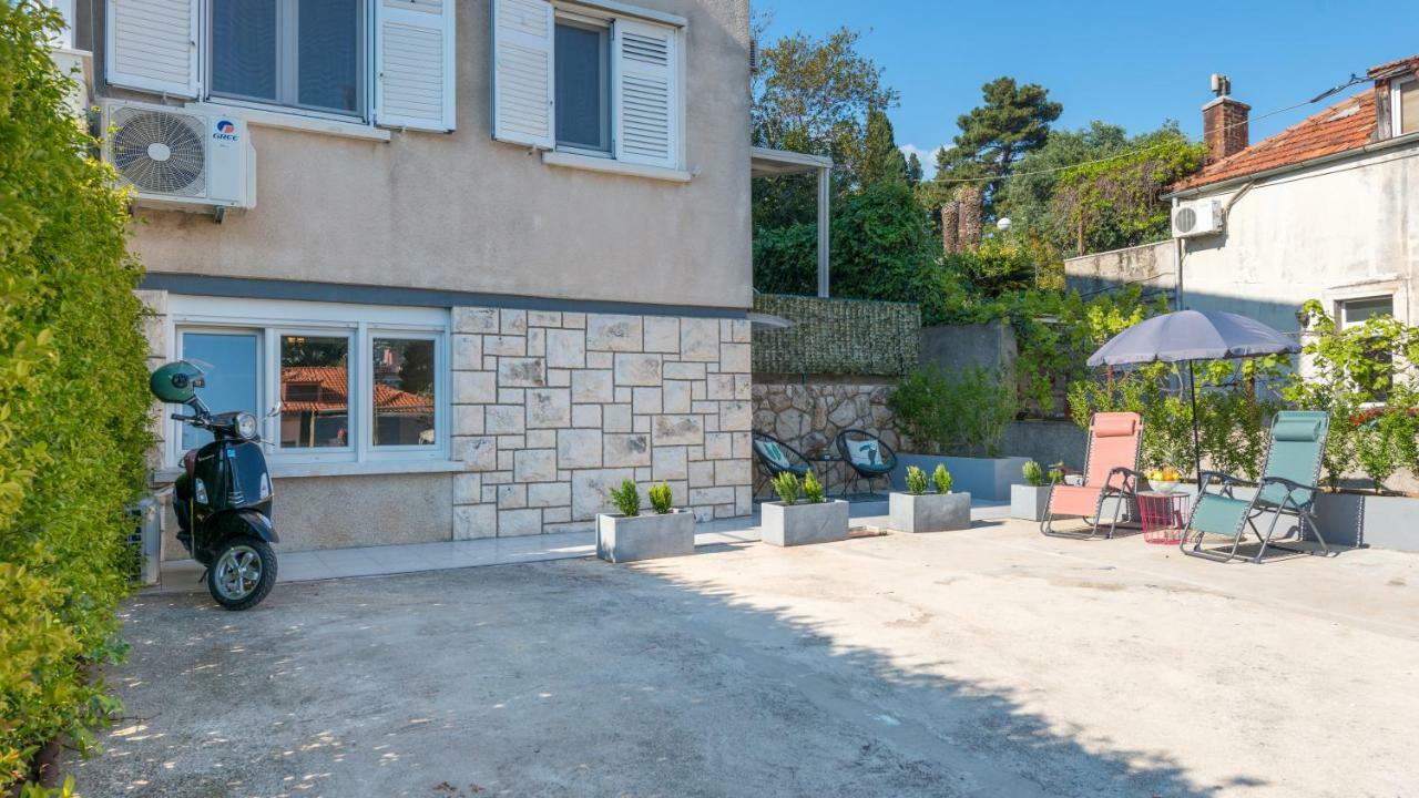 Brand New Studio With Terrace & Parking 杜布罗夫尼克 外观 照片